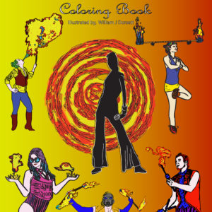 Fire and Flow Arts Coloring Book