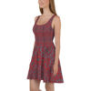 Swirl Roses Skater Dress