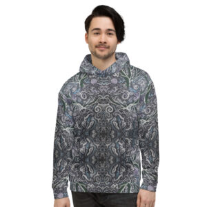 Dark Swirls Unisex Hoodie