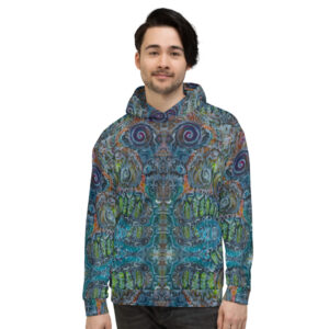 Hidden World Swirls Unisex Hoodie