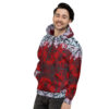 R W Swirl Unisex Hoodie - Image 4