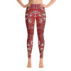 White Splatter Yoga Leggings