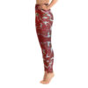 White Splatter Yoga Leggings - Image 2