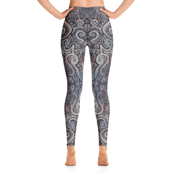 Musical Pride Swirls Yoga Leggings - Image 4