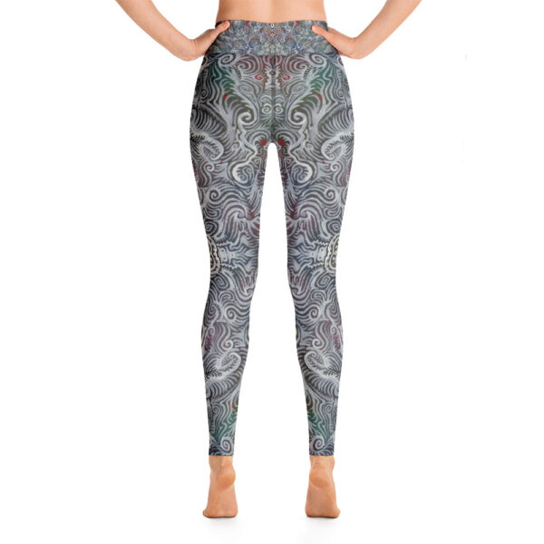 RGB Swirls Yoga Leggings - Image 4
