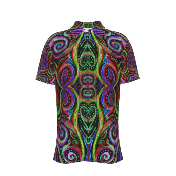 Birthday Swirls All-Over Print Men's Shirt
