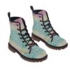 Rasta Swirls All-Over Print Women's Martin Short Boots