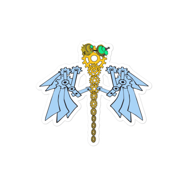 Steam Punk Dragon Fly Bubble-free stickers - Image 3
