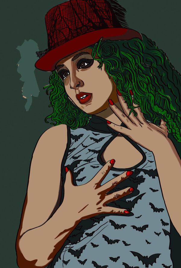 Custom Digital Colored Portrait