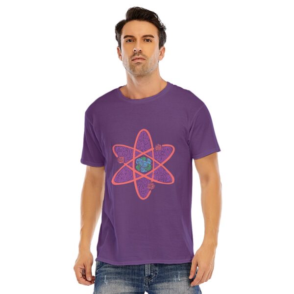 Dance of the Electrons Unisex O-neck Short Sleeve T-shirt | 180GSM Cotton (DTF) - Image 7