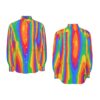 Heat Rainbow All-Over Print Men's Long Sleeve Shirt | 115GSM Cotton poplin