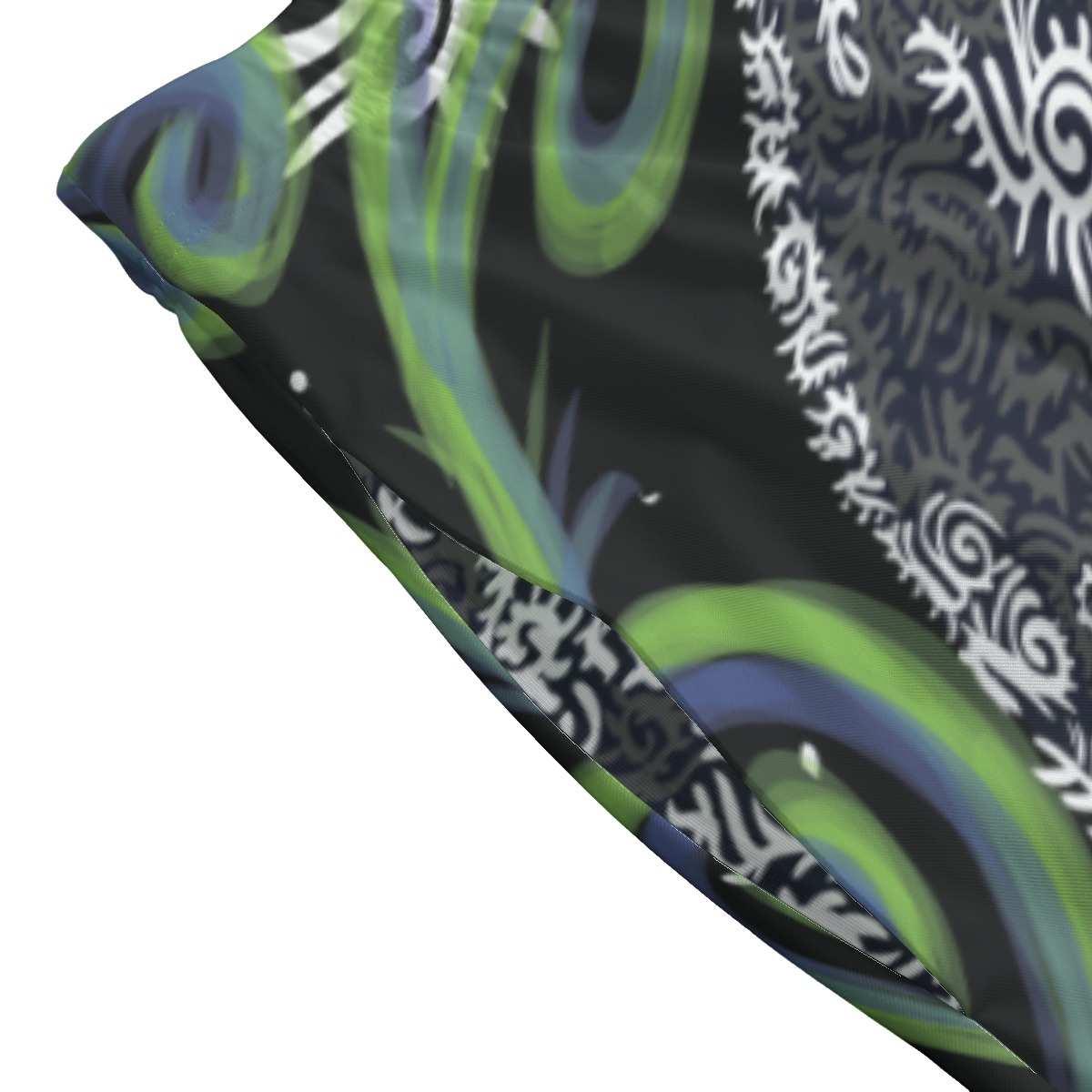 Swirl Moon All-Over Print Women's Long Maxi Skirt With Pockets - Image 4