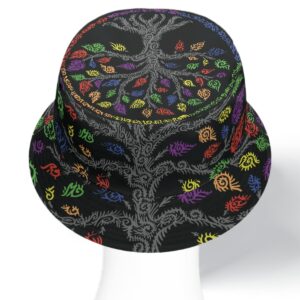 Swirly tree of life Double-Side Printing Bucket Hat