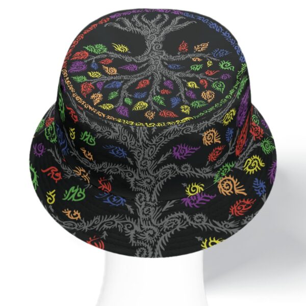 Swirly tree of life Double-Side Printing Bucket Hat
