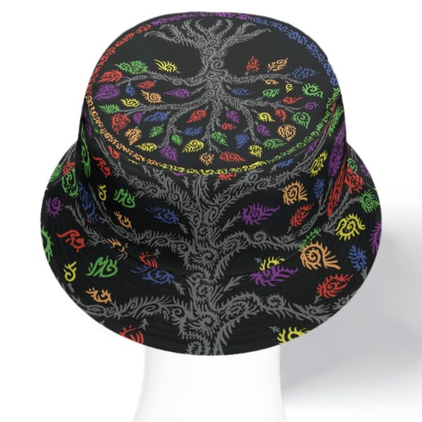 Swirly tree of life Double-Side Printing Bucket Hat - Image 6