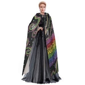 Swirly Millennium Falcon All-Over Print Unisex Hooded Cloak