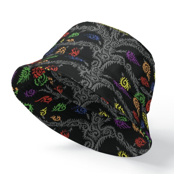 Swirly tree of life Double-Side Printing Bucket Hat - Image 3