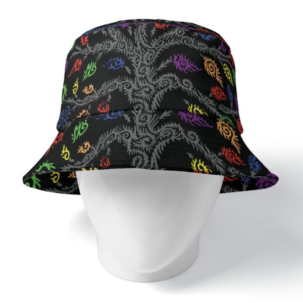 Swirly tree of life Double-Side Printing Bucket Hat - Image 5