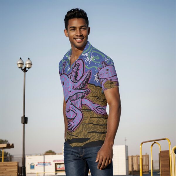 axolotl All-Over Print Men's Shirt - Image 3