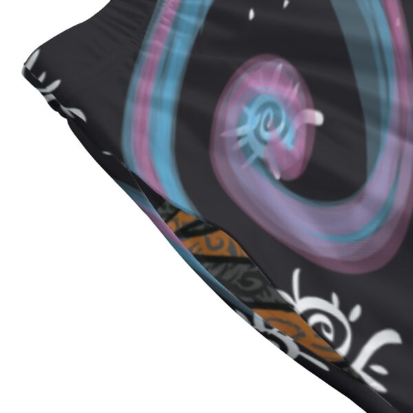 Swirly Monarch  All-Over Print Women's Long Maxi Skirt With Pockets - Image 4