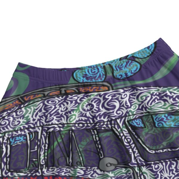 Trippy Hippy Van All-Over Print Women's Long Maxi Skirt With Pockets - Image 3