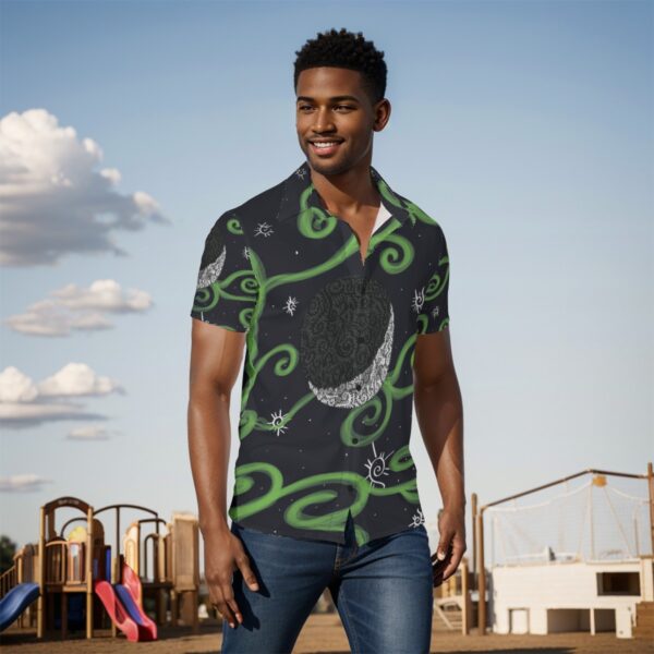Half the Moon I used to be All-Over Print Men's Shirt - Image 2