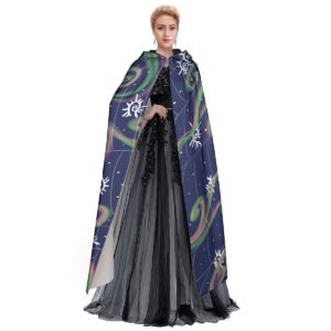 Black Widow All-Over Print Unisex Hooded Cloak
