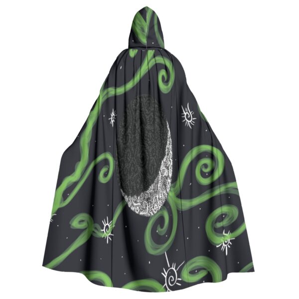 Half the Moon I Used to Be All-Over Print Unisex Hooded Cloak - Image 2