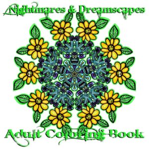 Nightmares and Dreamscapes: Adult Coloring Book