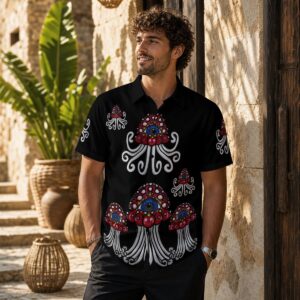 Amanita Shrooms Jelly All-Over Print Men's Shirt