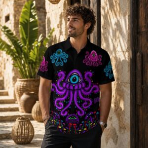 The Jelly Shroom Oracle All-Over Print Men's Shirt